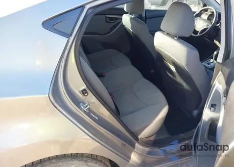 2011 Hyundai Elantra Gls (Ulsan Plant) from USA, damaged, VIN KMHDH4AE8BU098231